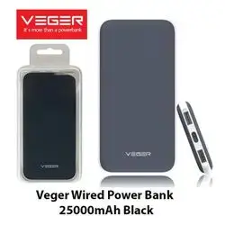 Veger Power Bank 25000mah Black