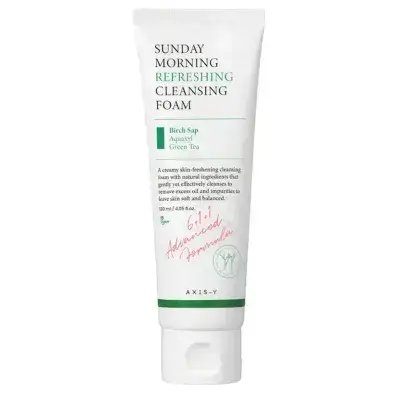 AXIS-Y Sunday Morning Refreshing Cleansing Foam - 120ml | اكسس-واي غسول رغوي منعش للبشرة - 120 مل