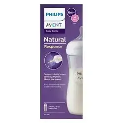 PHILIPS AVENT Baby Bottle Natural Response 6m+4 fast 330ml