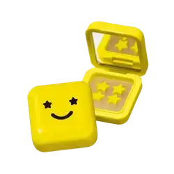 Hydro-Star Pimple Patches Refillable Big Yellow Compact 32 Star Patches _ STARFACE