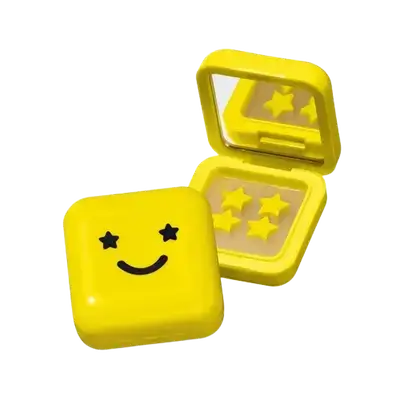 Hydro-Star Pimple Patches Refillable Big Yellow Compact 32 Star Patches _ STARFACE