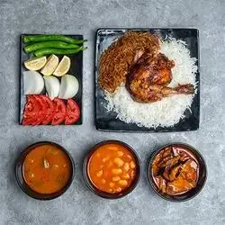 Quarter Chicken On Rice