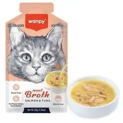 Wanpy Broth Salmon & Tuna 50g