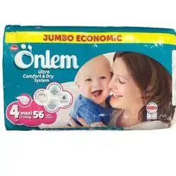 Diaper Onlam No. 4 (7 - 14kg) 56 pcs