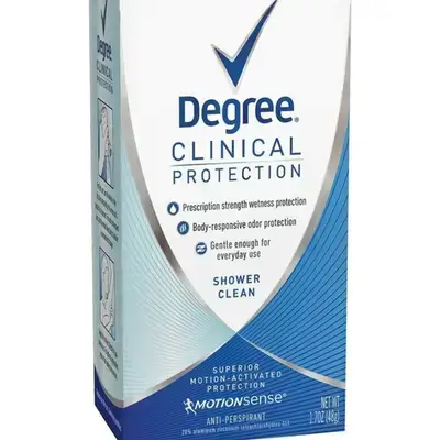 Degree Women Clinical Protection Anti-Perspirant Deodorant Shower Clean