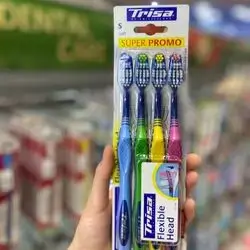 Toothbrush Trisa Flexible Hard