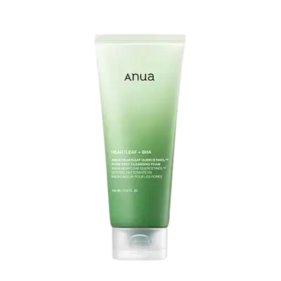 Heartleaf + BHA Quercetinol Pore Deep Cleansing Foam 150ml _ Anua