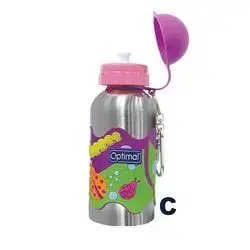 350ml Stainless Steel Baby Water Bottle (B-New York) - Mediumorchid