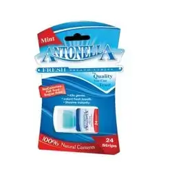 Antonella fresh 24 strips mint