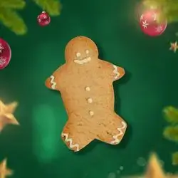 Ginger Man Cookie