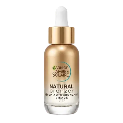 Natural Bronzer Self-Tan Face Drops 30ml _ GARINER