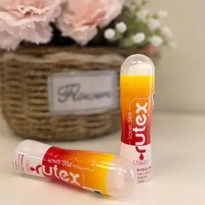 LOVE SEX RUTEX WARM FEELING Water-Based Lubricant ODORLESS 50 ml