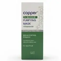 COPPER PURIFYING MASK+VITAMIN B3 SEBUM CONTROL FORMULA 50ML