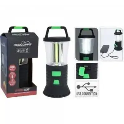 Camping Light Rubberized Black