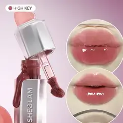 SHEGLAM Glass Lock Air Gloss-High Key Lip Combo
