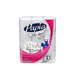 Papia Paper Tawel 3 Ply 12 Roll