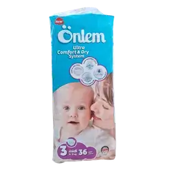 Onlem diapers No. 3 * 36 pieces