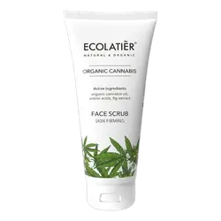 Organic Cannabis Firming Facial Scrub 100ml_ ECOLATIER