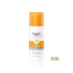 oil control oily acne prone skin dry touch gel-cream 50ml -eucerin