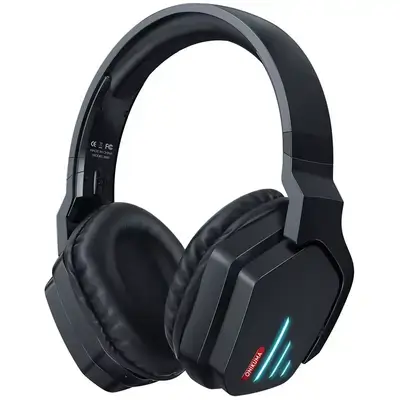 ONIKUMA B60 Wireless Bluetooth Headset – Black, Bluetooth 5.0, RGB Lighting
