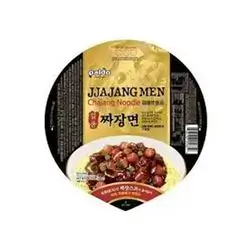 Paldo Jjangmen Soft & Delicious Taste Soup Black Bean Paste Base Wheat Noodle, 190g