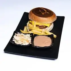 Chicken Double Cheese Burger