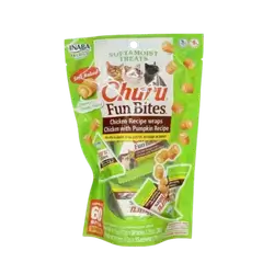Inaba Churu Fun Bites - Chicken & Pumpkin Recipe 3packs