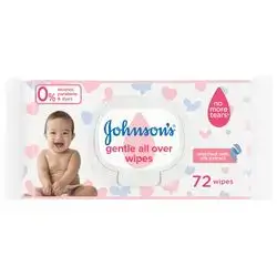 Johnson's Baby Gentle Wipes 216's