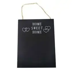 Home Sweet Home Hanging Chalkboard, 14x19 Cm