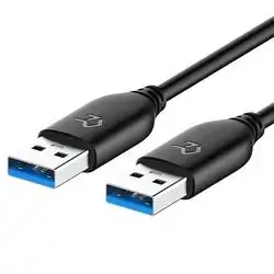 USB 3.0 Cable Rankie USB 3.0 Type A Cable - 1.7m Black - R1360