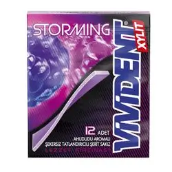 Vivident Storming Raspberry Flavor Gum 33 Gm