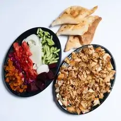 Whole Plate Chicken Gass