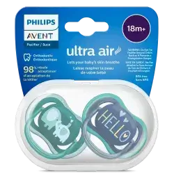 Philips Avent Soother Ultra Air 18m+ Elephant