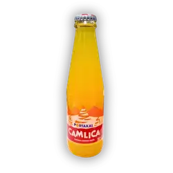 Jamlika Orange Soda, 200ml Glass