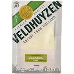 Veldhuyzen Maasdam Cheese 48% Slices 150 g