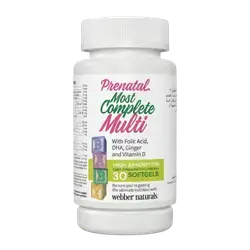 Prenatal Most Complete Multi 30 Softgels _ Webber Natural