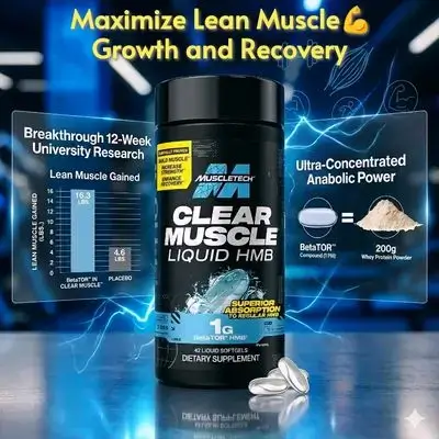 Muscletech BetaTOR HMB Supplements 1000mg, anabolic, anabol, 1 Softgel = 200 grams whey protein, HMB, Lean Muscle & Recovery, more anabolic than protein powder, HMB , gym, workout, 42 Softgels BetaTOR