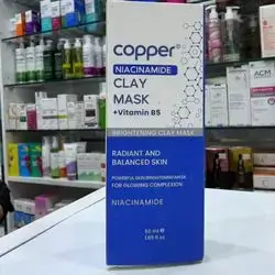 Copper clay mask