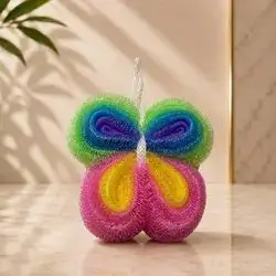 Butterfly-Shaped Fiber Loofah 30 g