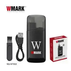 WMARK NG-NT002 Rechargeable Electric Mini Nose & Ear Hair Trimmer for Home and Salon Use