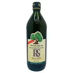 1 Liter Oval Glass Of RS Extra Virgin Olive Oil