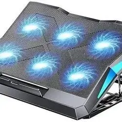 Q3 Laptop Cooling Pad 6 Core Quiet Fans