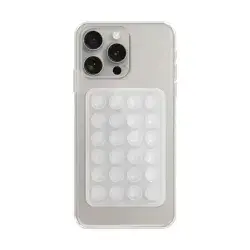 1pc Mobile Phone Silicone Suction Cups /Clear
