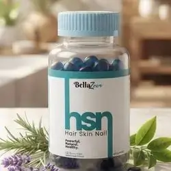BellaZeen hsn (Hair Skin Nail) 60 Gummies