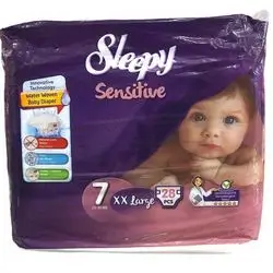 Diaper Sleepy No. 7 (20 - 30kg) 28 pcs