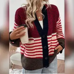 SHEIN V-Neck Cardigan