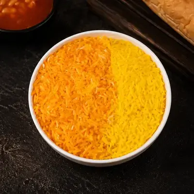 Rice Plate with Beans Broth