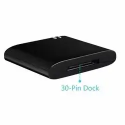 ZIOCOM 30 Pin Bluetooth Adapter Receiver for Bose iPod SoundDock(Not for Cars)