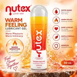 Nutex Love Sex Warm Feeling Water-Based Lubricant — 50 mL