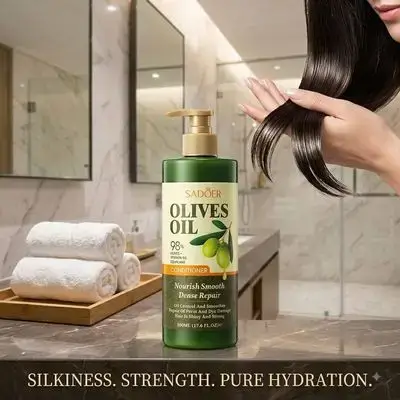 SADOER Olives Oil Nourish Smooth Dense Repair Conditioner (500ml)